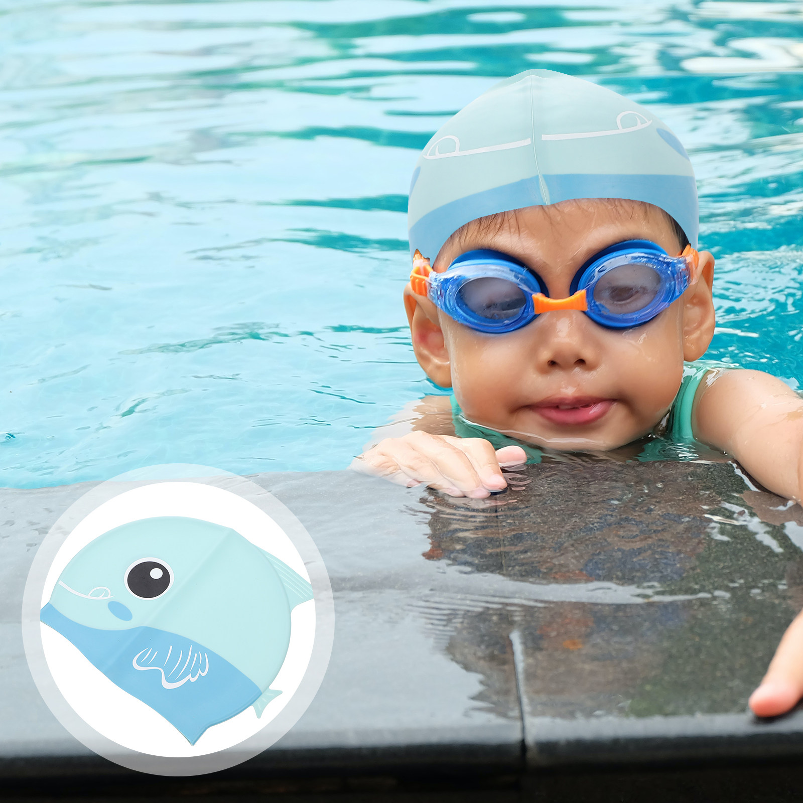Bonnet de bain en silicone pou - Swim Hat Silicone avis et prix