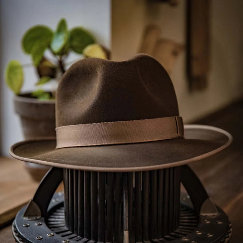 Chapeau Fedora doux avec nœud  - Fedora Hat Wool avis et prix