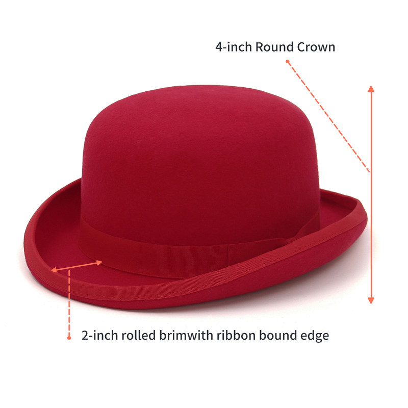 GEMVIE 100% laine feutre Derby - Fedora Hat Wool avis et prix