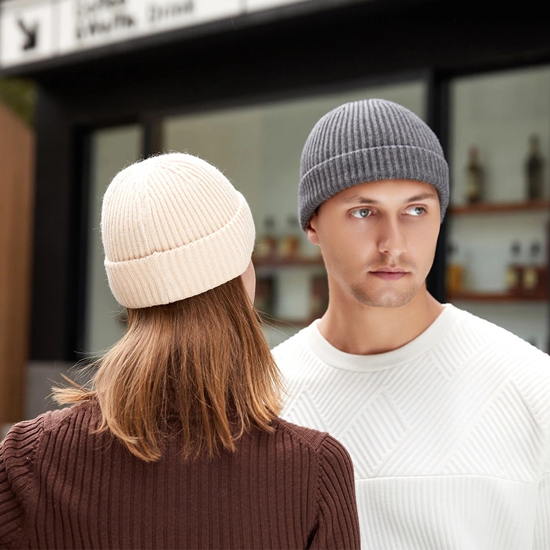 Chapeau tricoté d'hiver chaud  - Beanie Cuffed Knit avis et prix