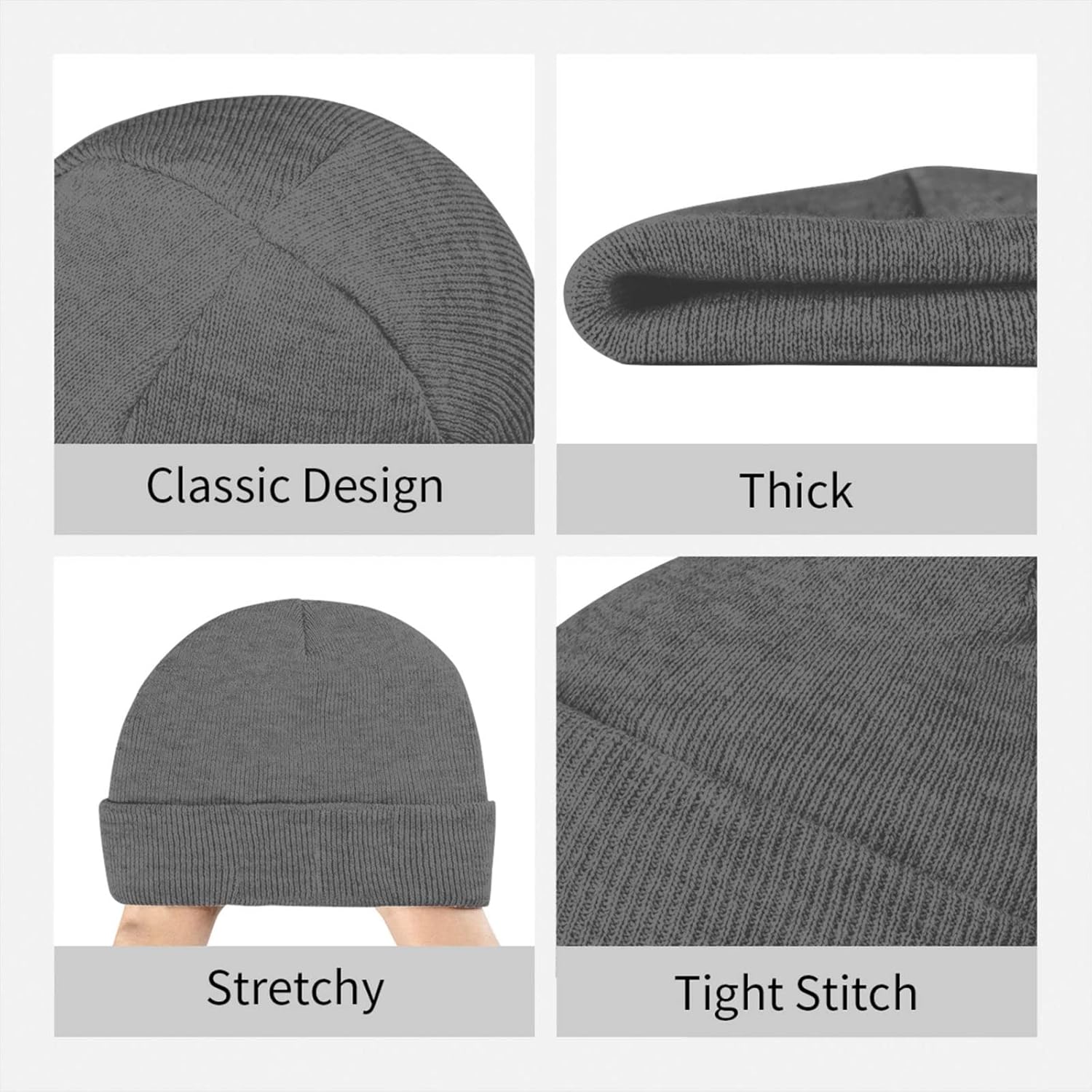 La vie est pleine de choix imp - Beanie Cuffed Knit avis et prix